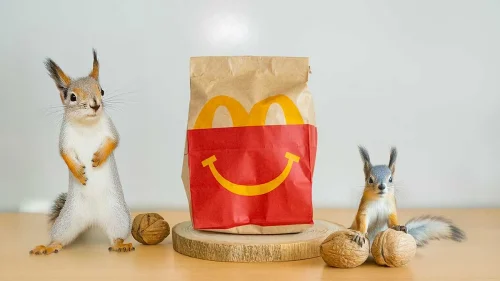 マクドナルドの紙袋