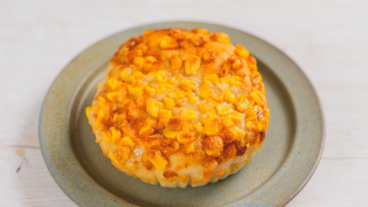 「香ばし醤油の焼きとうもろこしパン」
