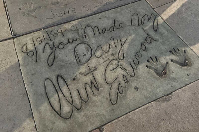 クリント・イーストウッドのサイン