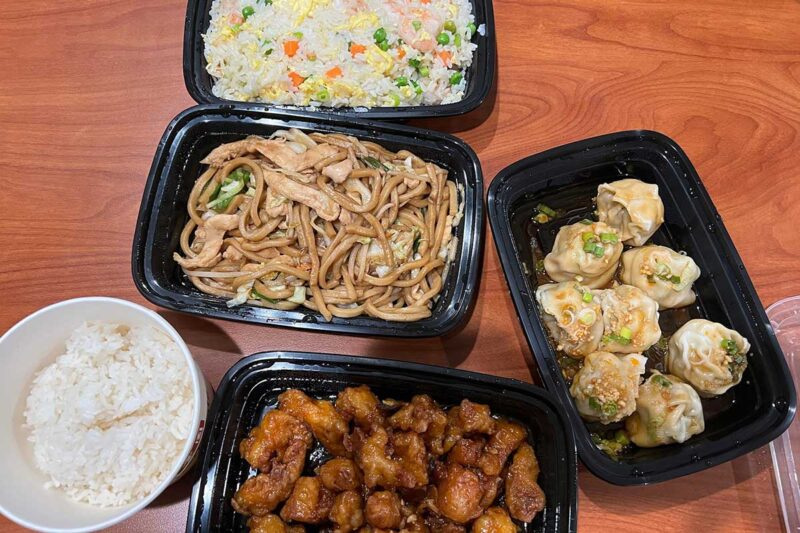 デリバリーのチャイニーズフード