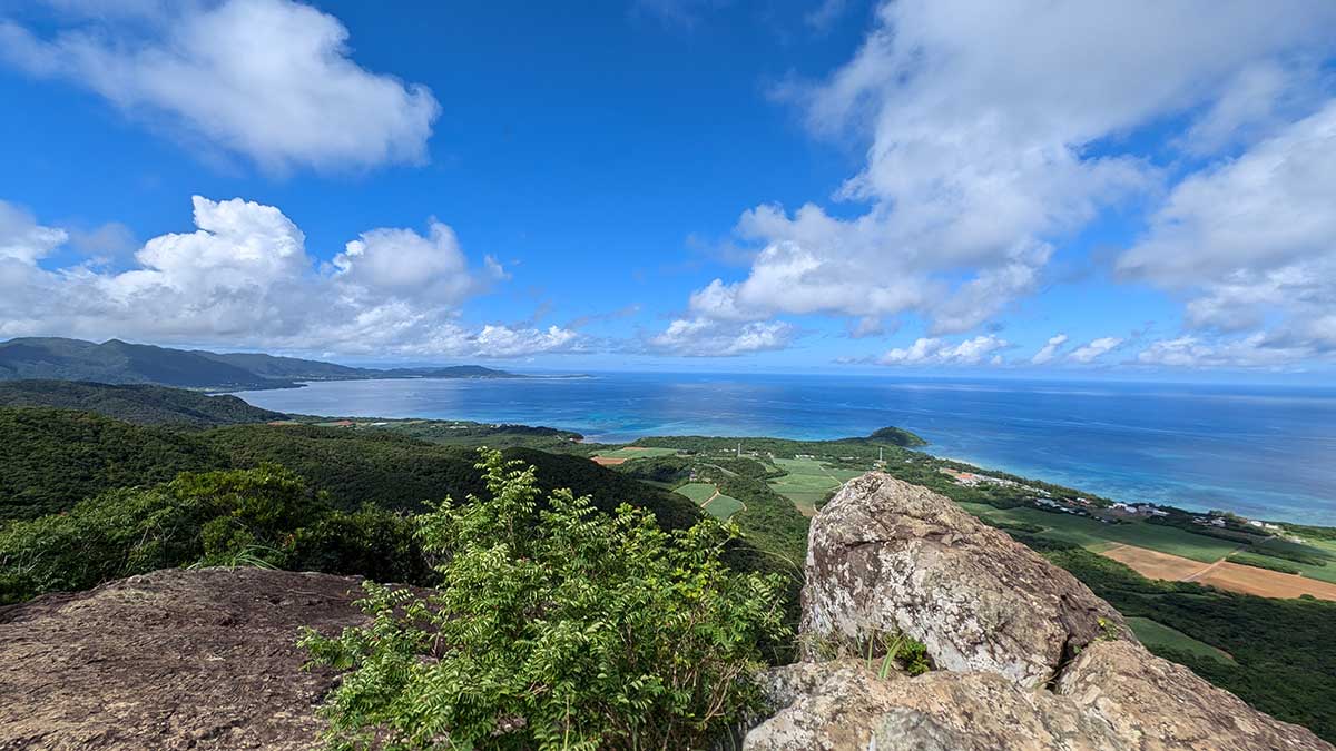 野底岳（野底マーペー）山頂からの景色